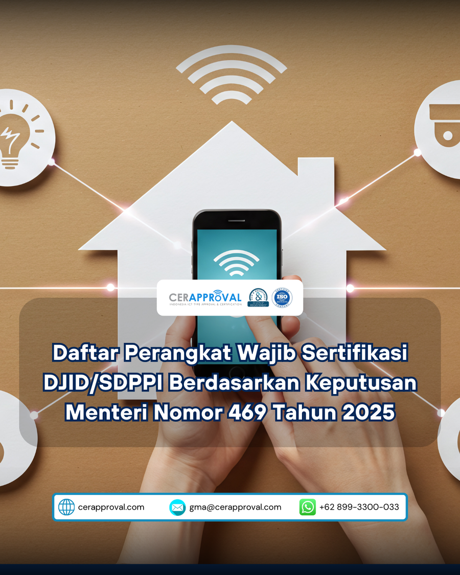 Sticker Sdppi Daftar Perangkat Wajib Sertifikasi DJID/SDPPI 2025