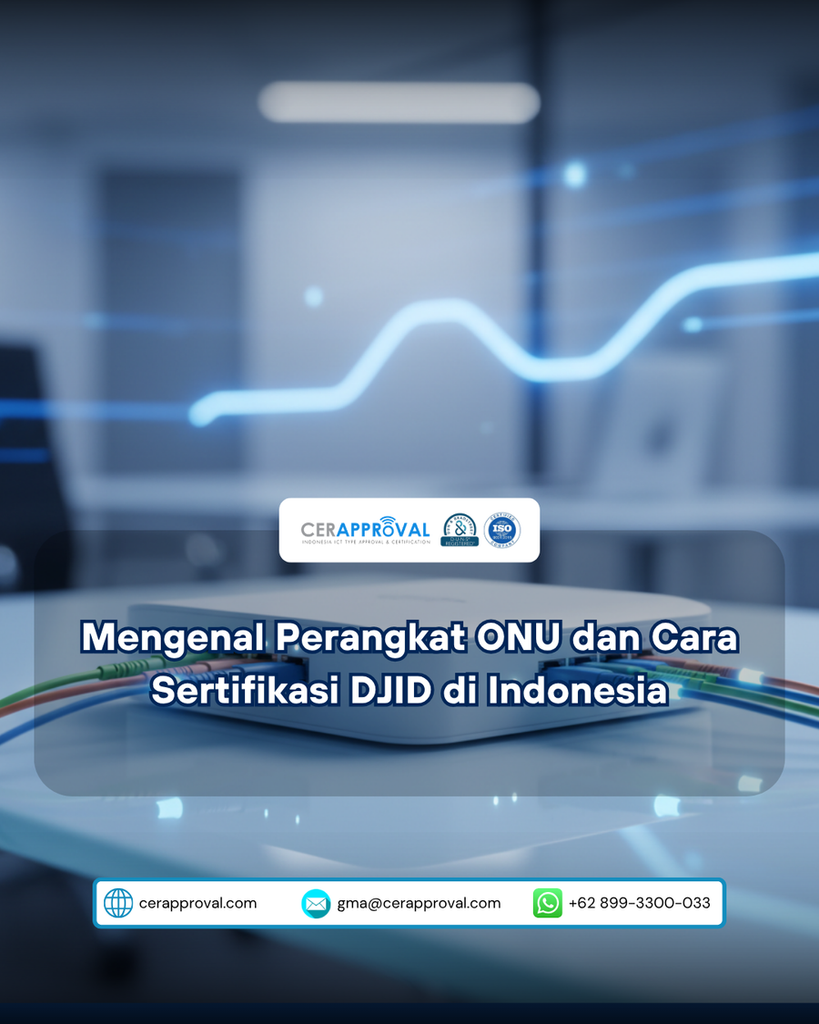 Sticker Sdppi Mengenal Perangkat ONU dan Cara Sertifikasi DJID di Indonesia - Biro ...